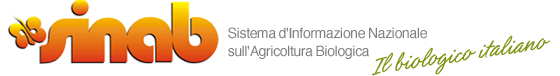 Logo Sinab Sistema d'Informazione Nazionale sull'Agricoltura Biologica