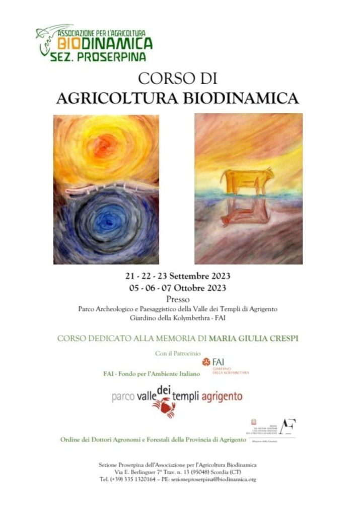 Corso biodinamica