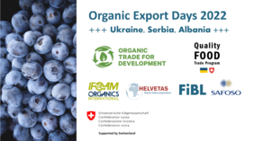 FIBL ORGANIC EXPORT DAYS