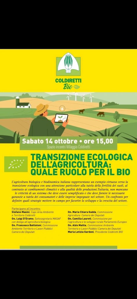 TRansizione ecologica Coldiretti