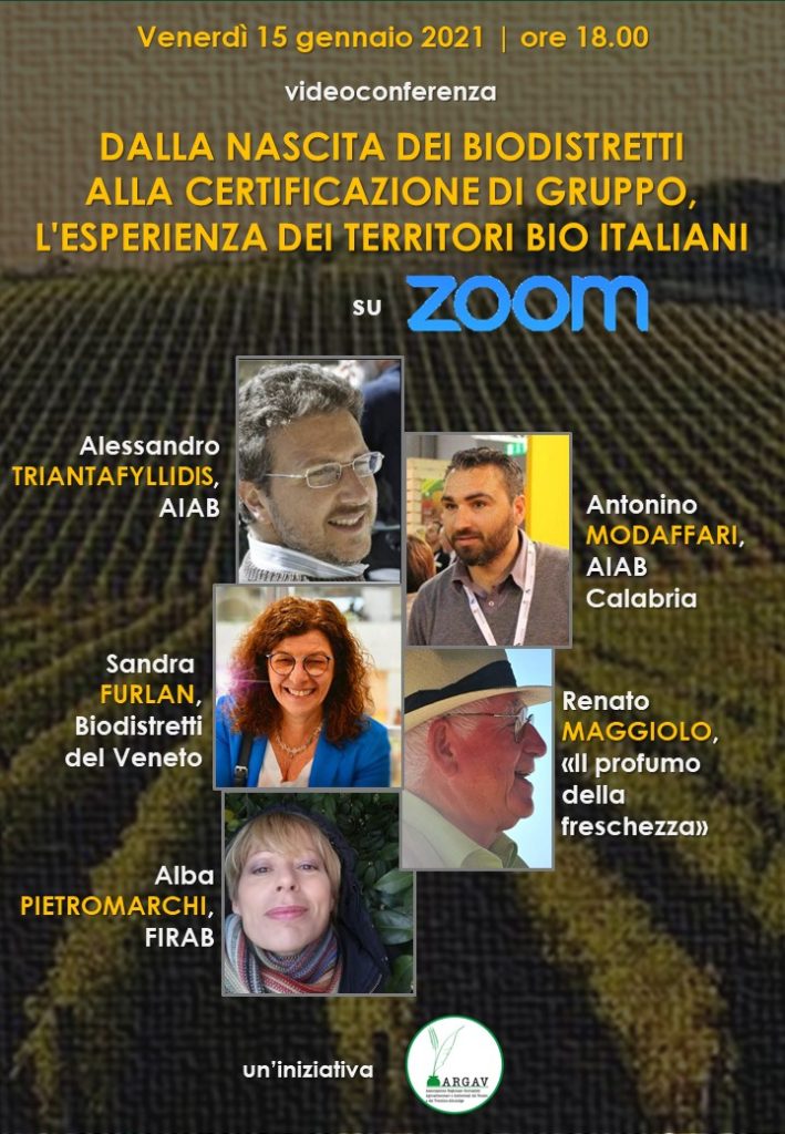 biodistretti 15 gennaio 2021